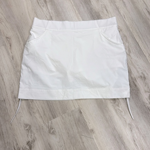 Columbia Anytime Athletic Performance Ruched Skirt w/ Built-In Shorts Skort / XL - Picture 1 of 8